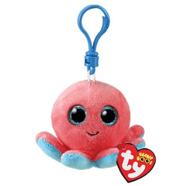 Octopus Beanie Boo Clip - Sheldon | USU Campus Store